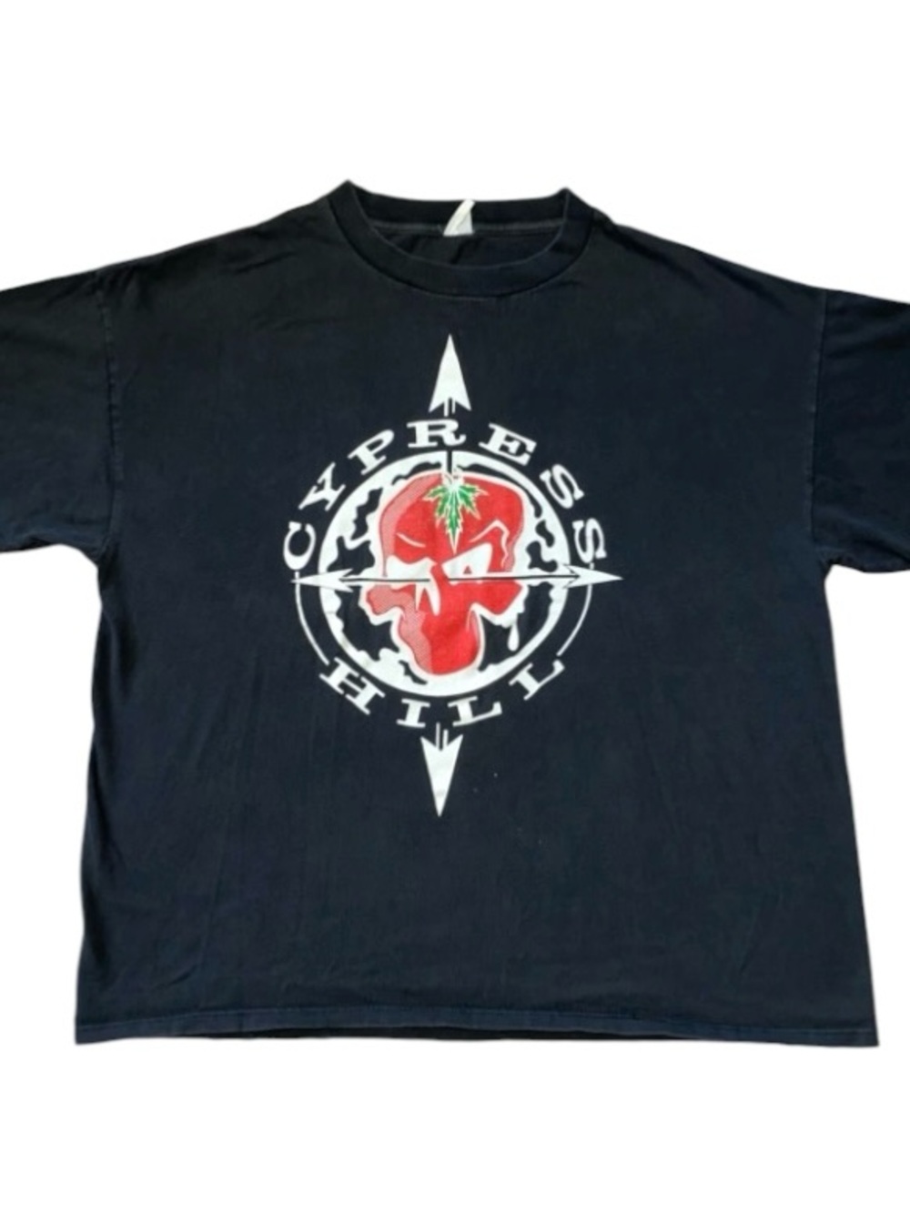 Vintage 90’s Band T-Shirt Cypress Hill Wrap Insane In The Membrane USA XL (O)
